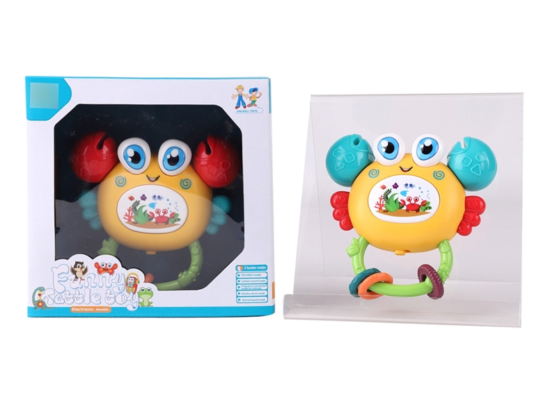 BABY RATTLE W/LIGHT & MUSIC - HP1254040