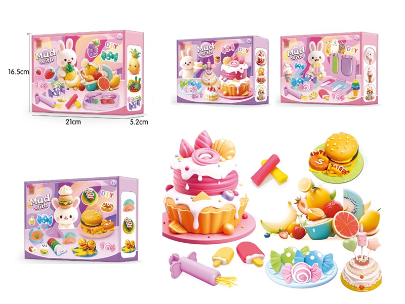 PLAY DOUGH SET,4ASST - HP1254134