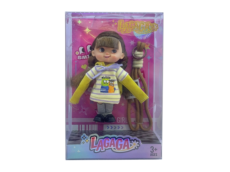 14CM JOINTS BODY DOLL W/KEYCHAIN - HP1254217