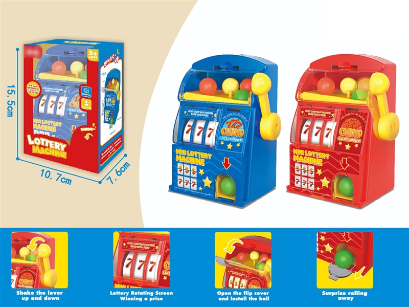 LOTTERY MACHINE,2COLOURS - HP1254233