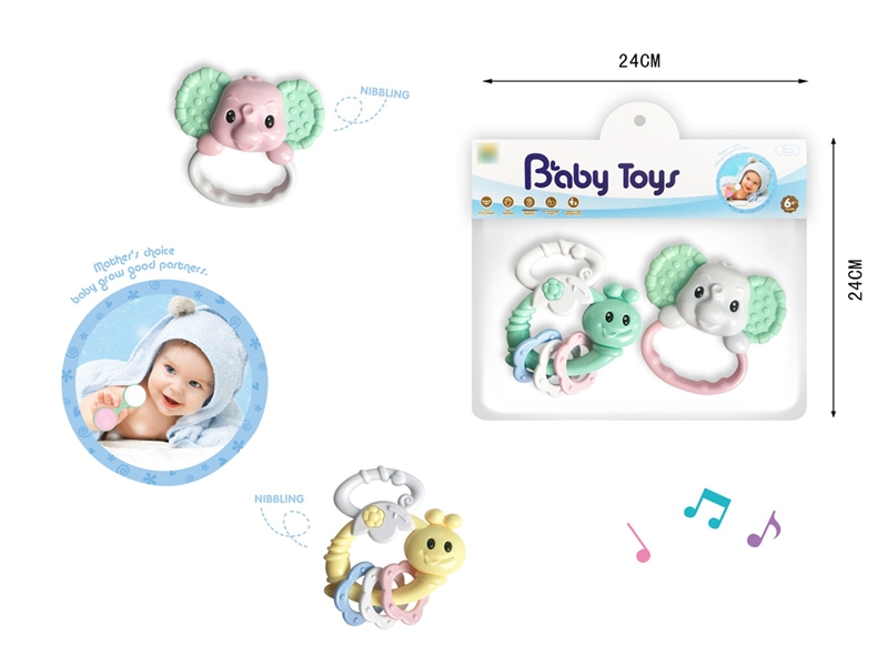 BABY RATTLE 2PCS - HP1254390