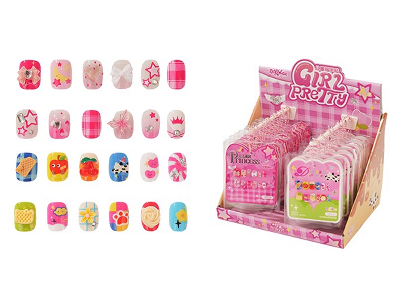 MANICURE SET,2ASST,24PCS/DISPLAY BOX - HP1254399