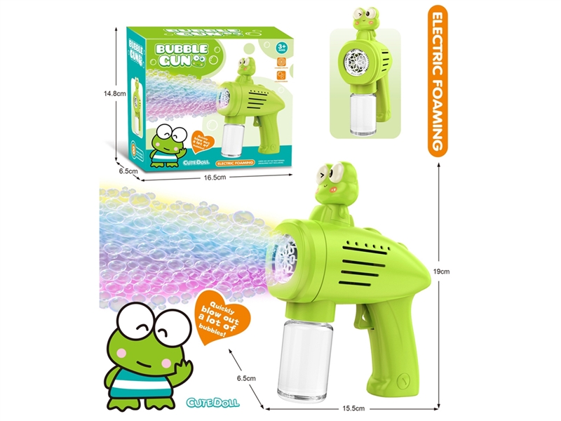 B/O BUBBLE GUN W/LIGHT - HP1254401