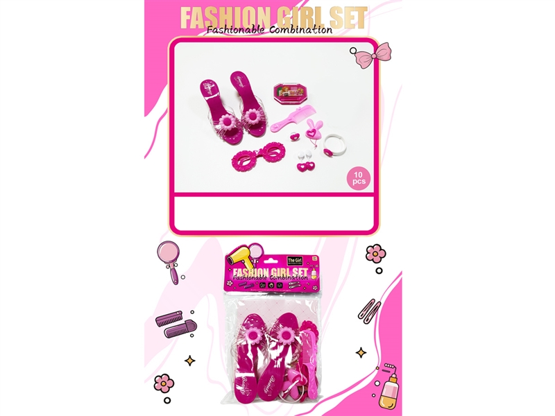 HAIRDRESSING SET 10PCS - HP1254430