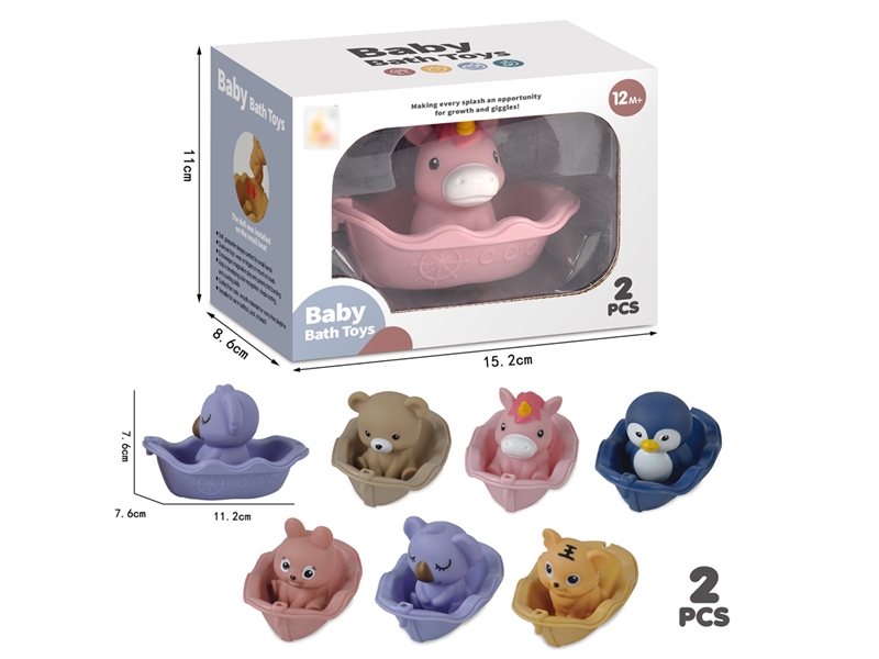BATHROOM TOYS 2PCS,6ASST - HP1254582