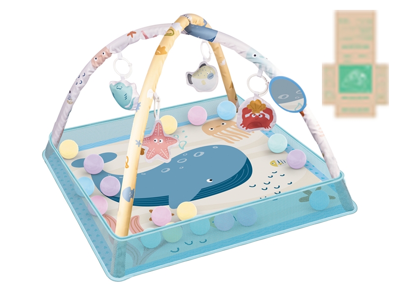 BABY FITNESS RACK W/18PCS BALL - HP1254961