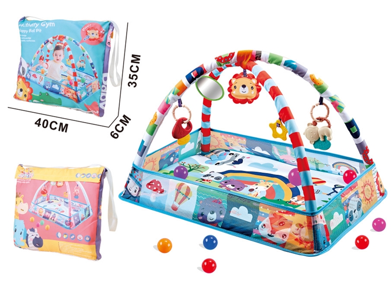 CRAWLING CARPET GYM W/8PCS BALL - HP1254995