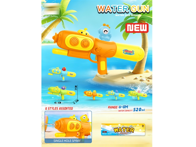 WATER GUN,520ML,3COLOURS - HP1255446