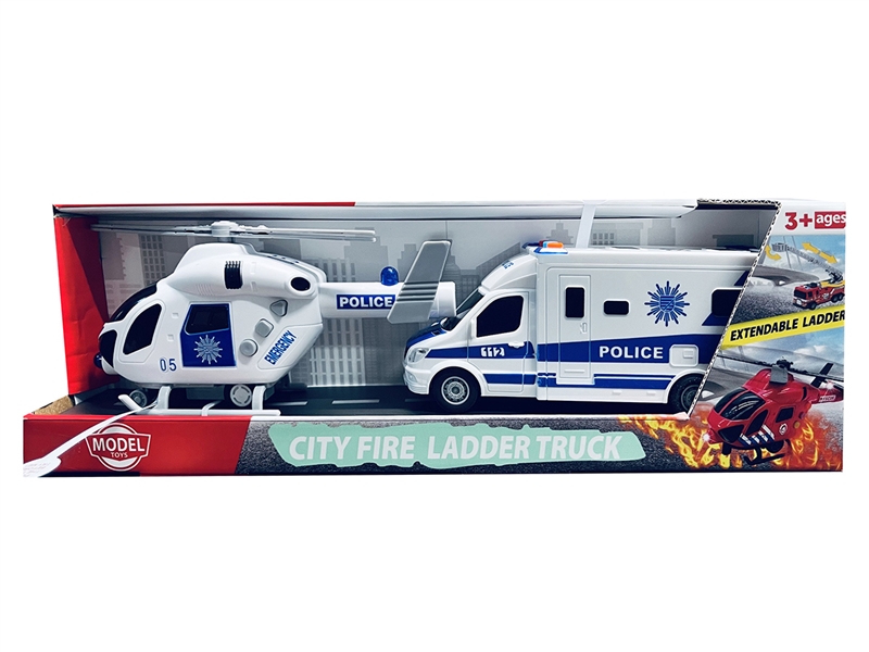 B/O POLICE TRUCK SET(INCLUDE BATTERY) - HP1255575