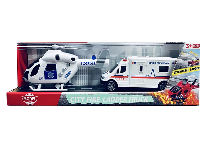 B/O POLICE TRUCK SET(INCLUDE BATTERY) - HP1255577