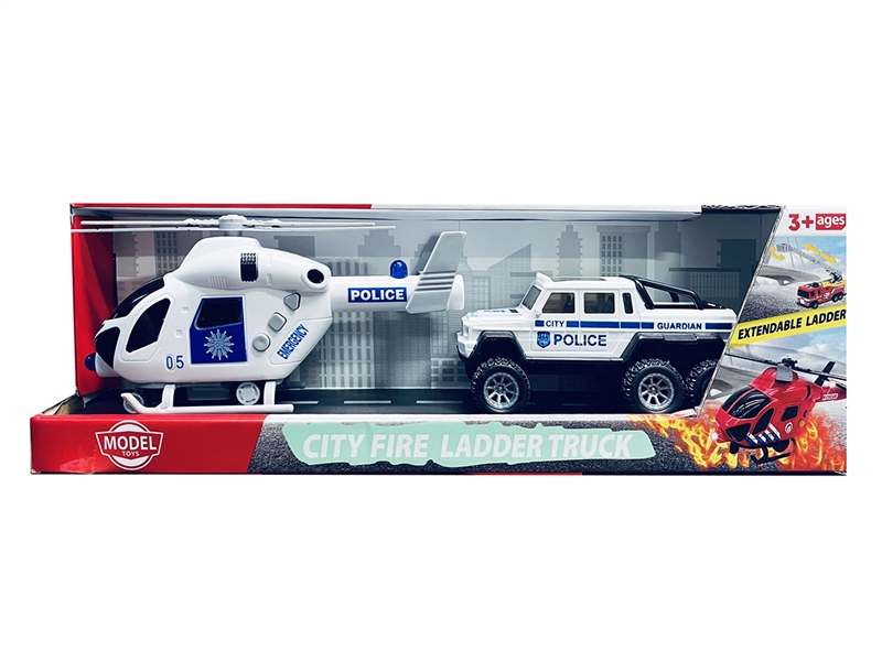 B/O POLICE TRUCK SET(INCLUDE BATTERY) - HP1255579