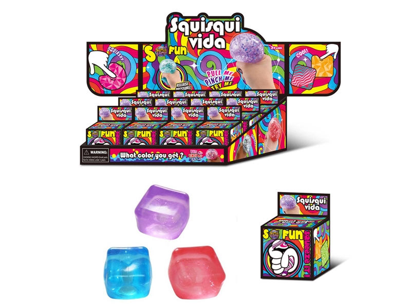 SQUISH CUBE 12PCS/DISPLAY BOX - HP1255921