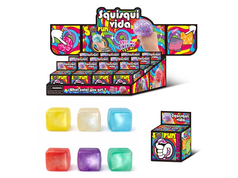SQUISH CUBE 12PCS/DISPLAY BOX - HP1255924