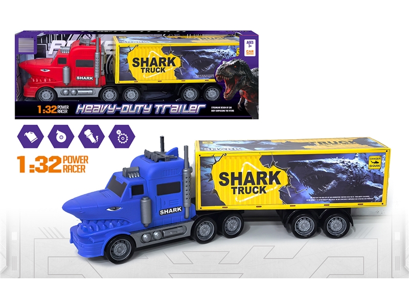 FRCITION SHARK TRUCK W/CAN OPEN THE DOOR,2COLOURS - HP1255950