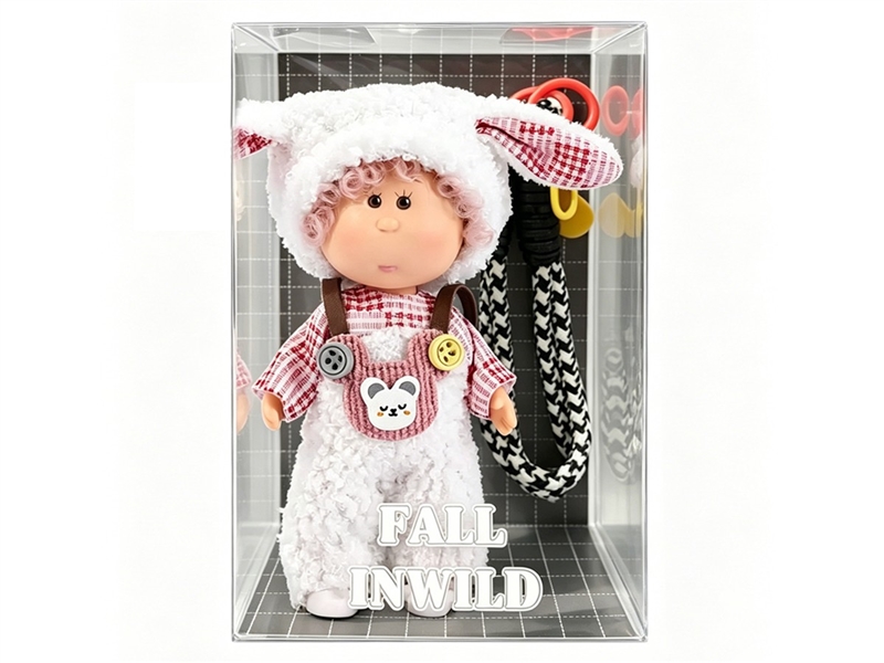 14CM RUBBER DOLL W/KEYCHAIN - HP1256202