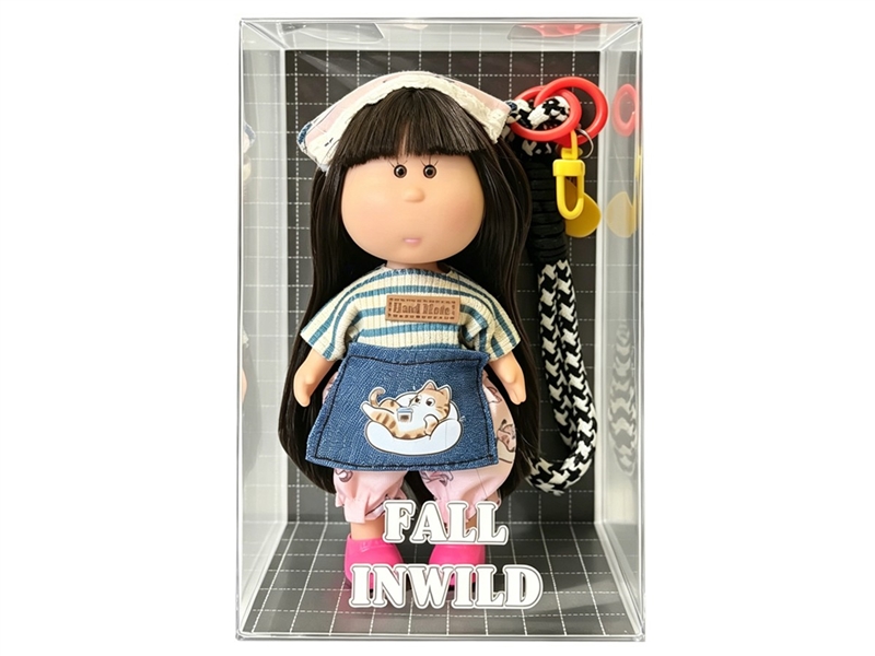 14CM RUBBER DOLL W/KEYCHAIN - HP1256206