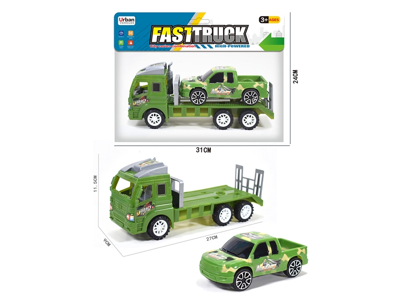 FRICTION TRUCK W/FREE WAY CAR - HP1256348