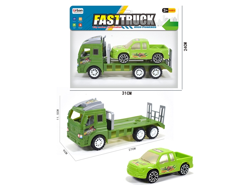 FRICTION TRUCK W/FREE WAY CAR - HP1256349
