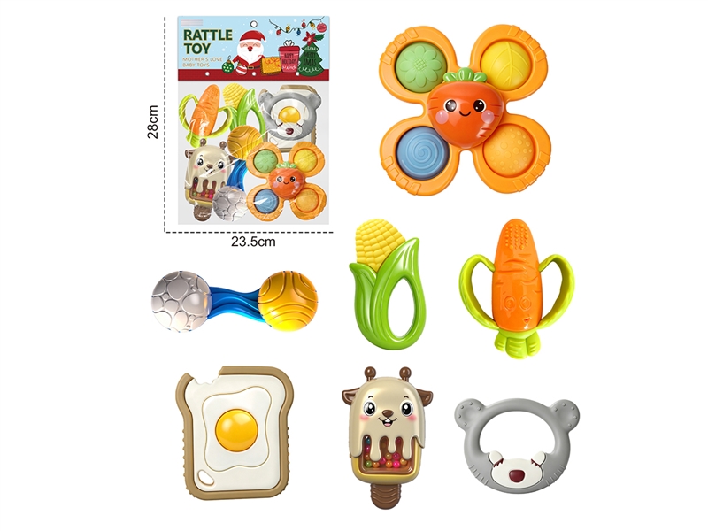 BABY RATTLE 7PCS - HP1256411