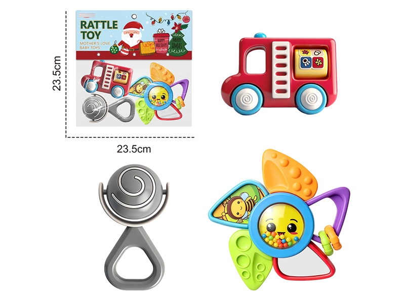 BABY RATTLE 3PCS - HP1256418