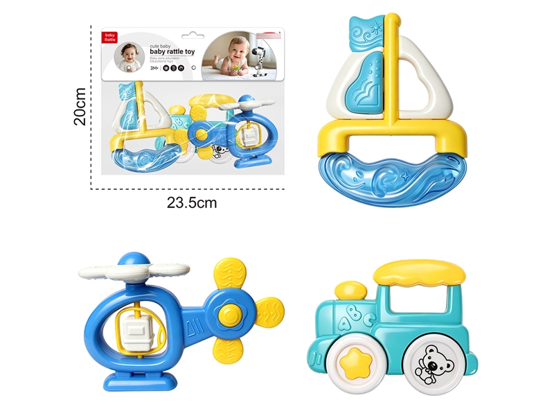 BABY RATTLE 3PCS - HP1256422