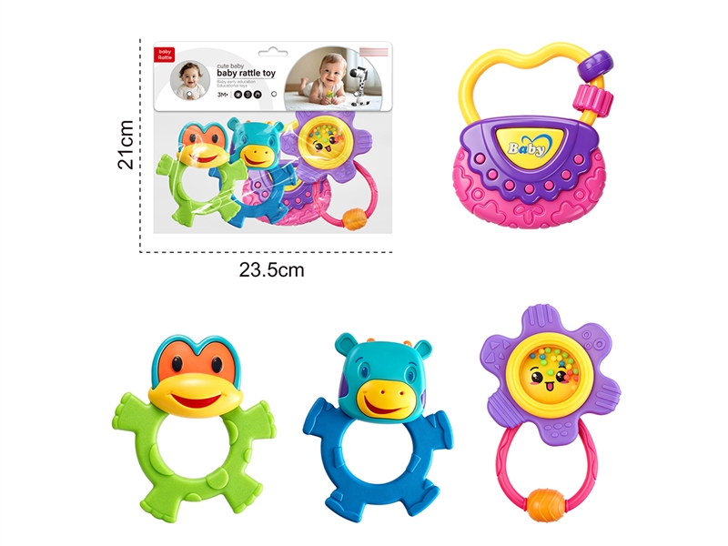 BABY RATTLE 4PCS - HP1256428