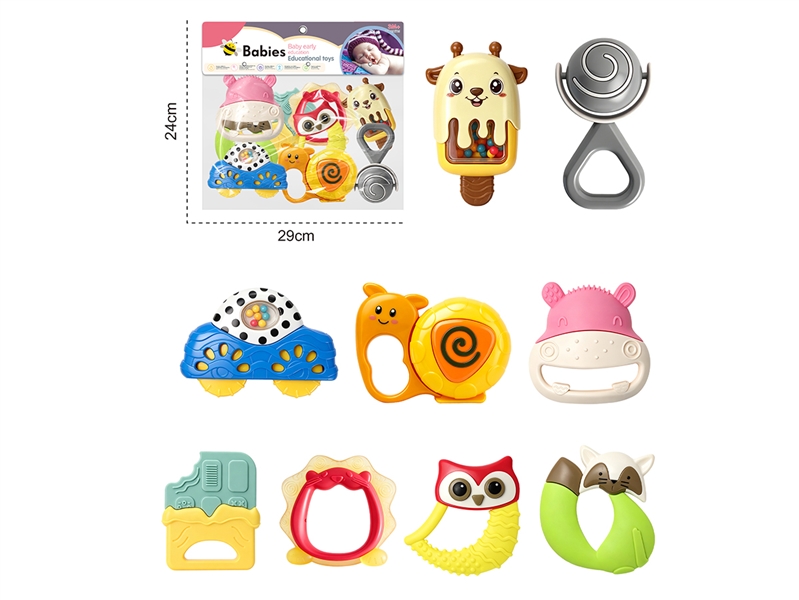 BABY RATTLE 9PCS - HP1256442
