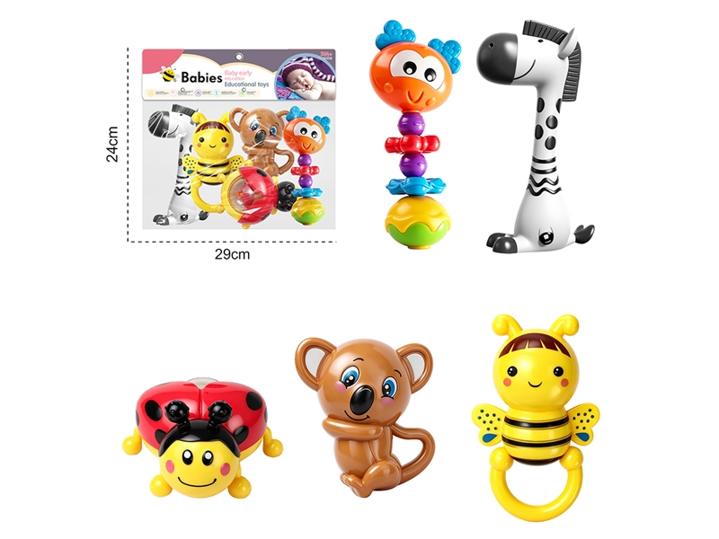 BABY RATTLE 5PCS - HP1256443