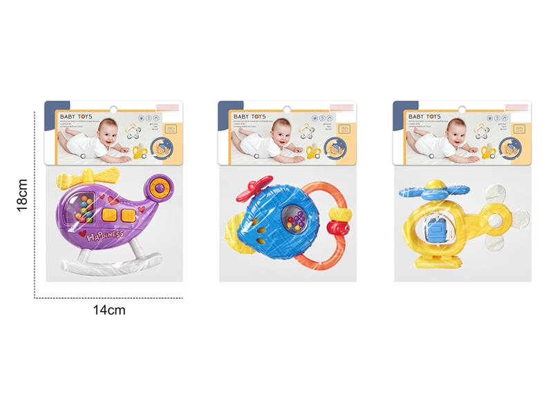 BABY RATTLE 3ASST - HP1256453