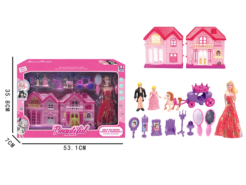 VILLA SET W/DOLL - HP1256502