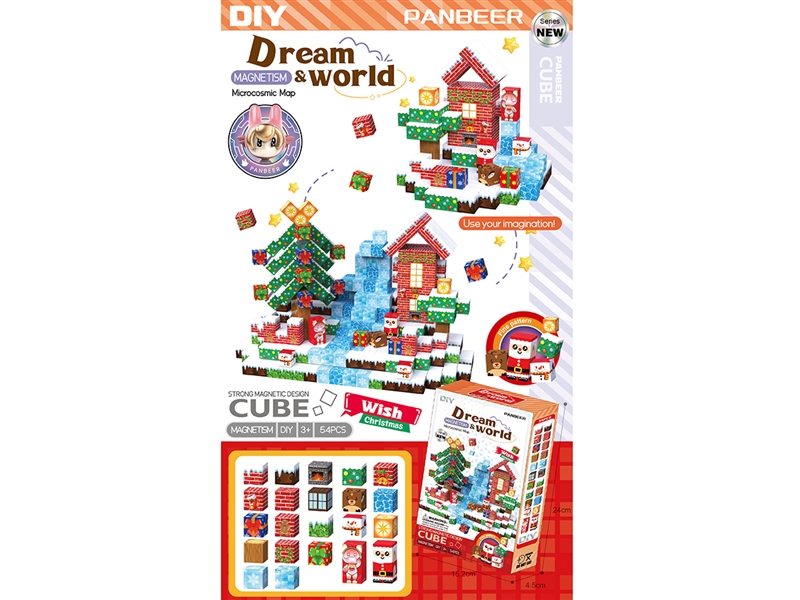 MAGNETIC CUBE 54PCS - HP1256588