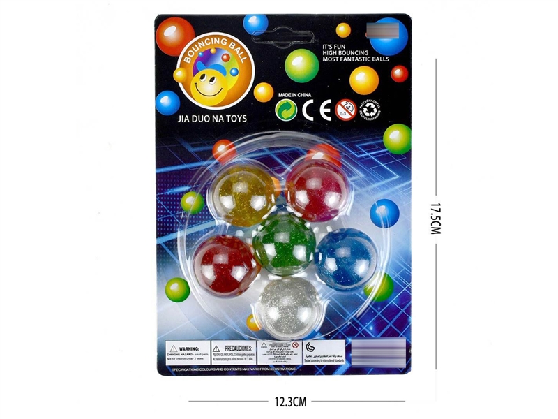 BOUNCY BALL 6PCS - HP1257013
