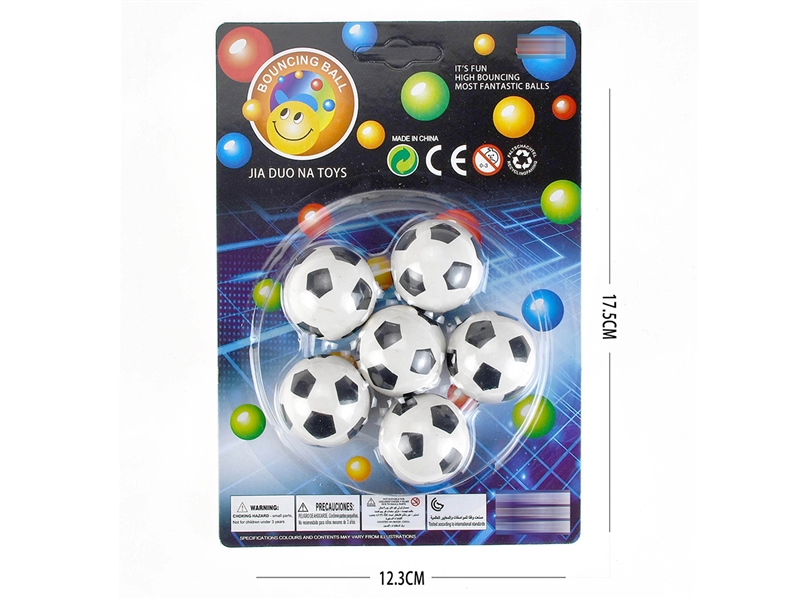 BOUNCY BALL 6PCS - HP1257016