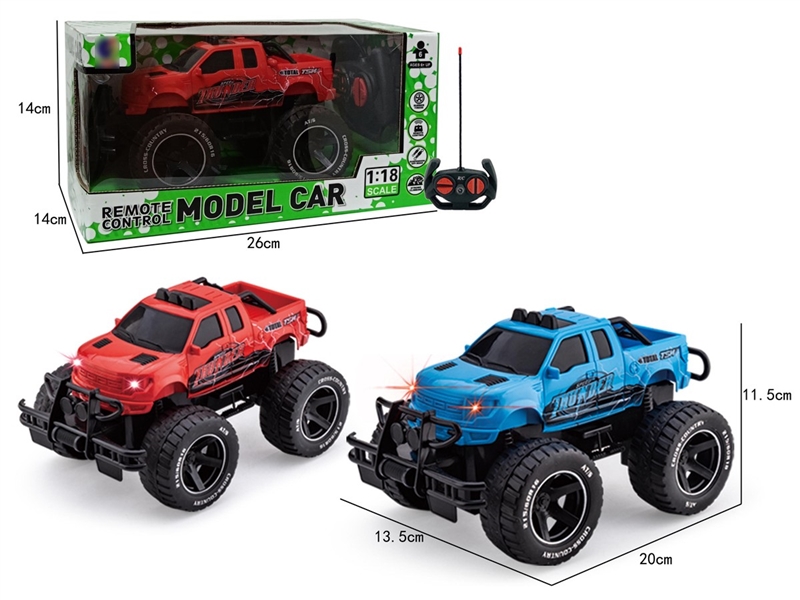 1:20 4-CHANNEL R/C CAR(NOT INCLUDED BATTERY),2COLOURS - HP1258144