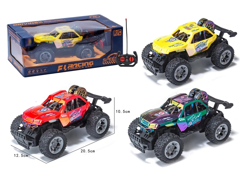 4-CHANNEL R/C CAR(NOT INCLUDED BATTERY),3COLOURS - HP1258160