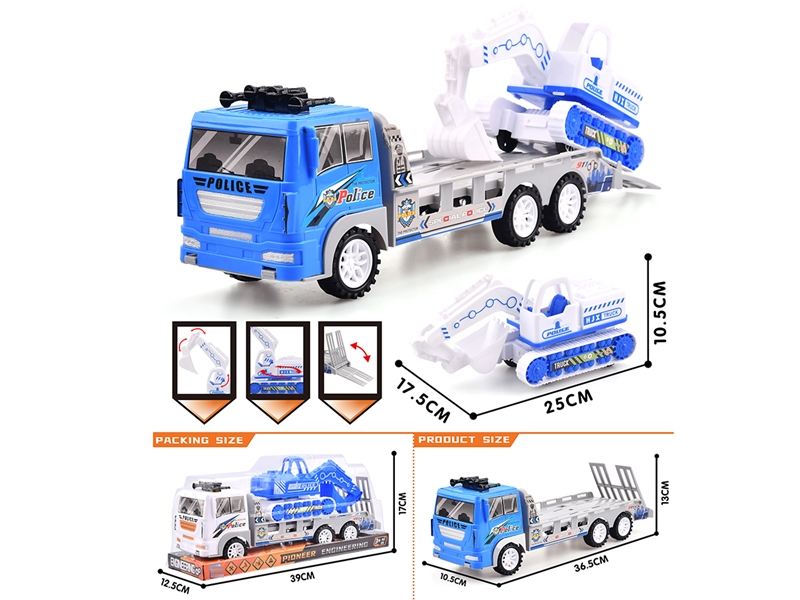 FRICTION POLICE TRUCK SET - HP1258198