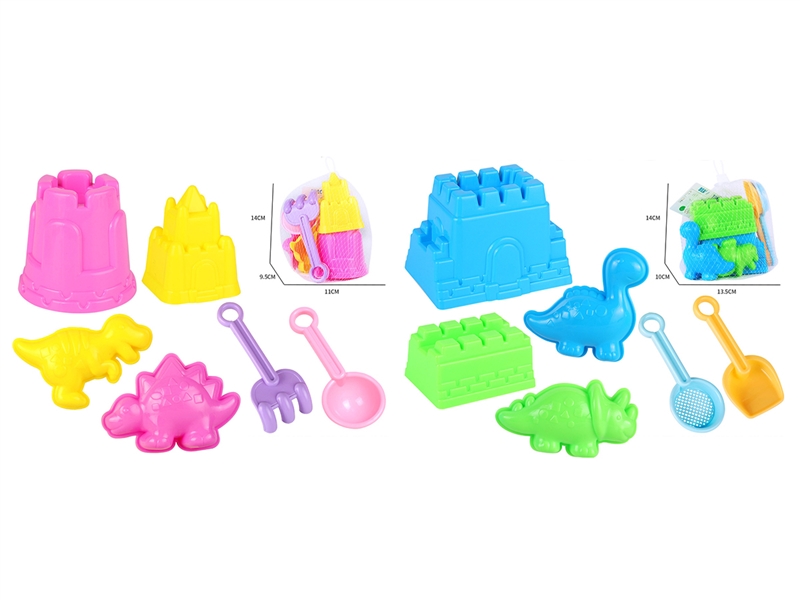 BEACH SET 6PCS,2ASST - HP1258253