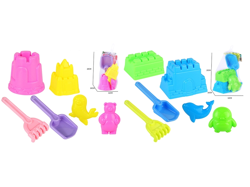 BEACH SET 6PCS,2ASST - HP1258255