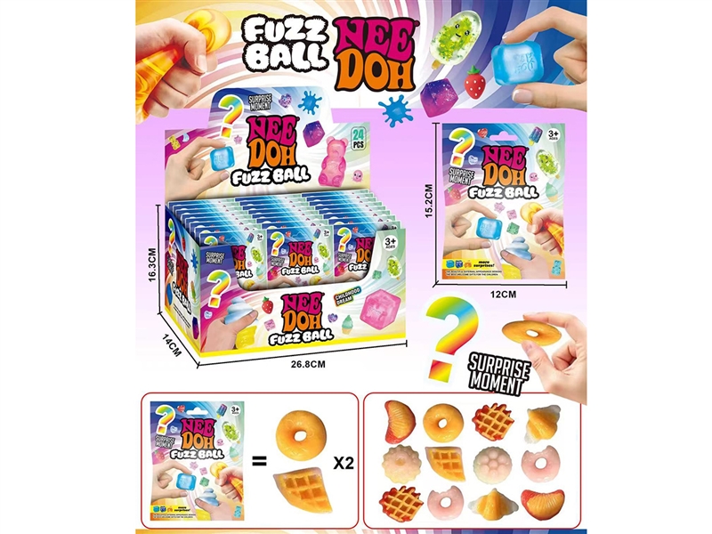 SQUEEZY TOYS，24PCS/DISPLAY BOX - HP1258549