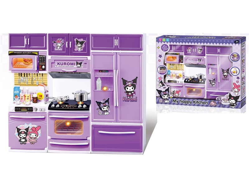 KITCHEN SET W/LIGHT & MUSIC(INCLUDED BATTERY) - HP1258612