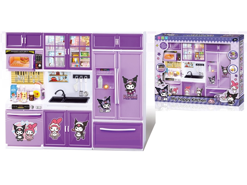 KITCHEN SET W/LIGHT & MUSIC(INCLUDED BATTERY) - HP1258613