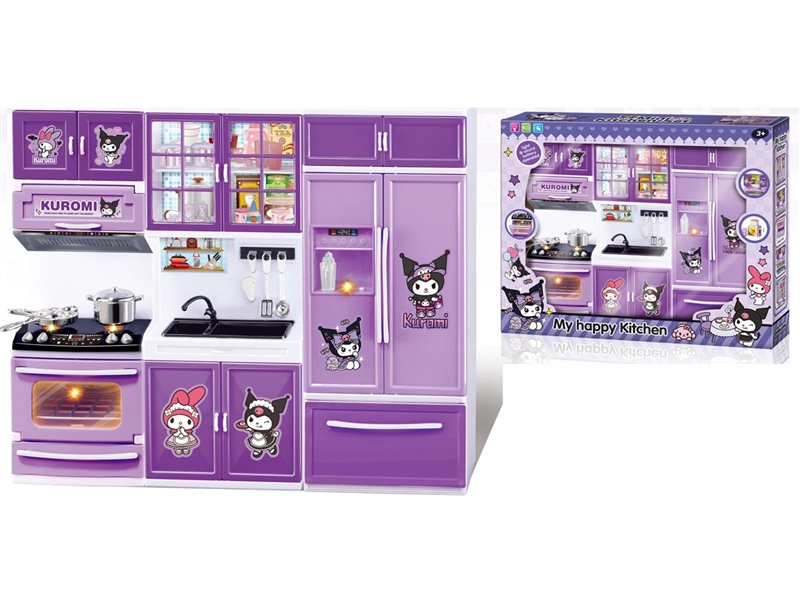 KITCHEN SET W/LIGHT & MUSIC(INCLUDED BATTERY) - HP1258614