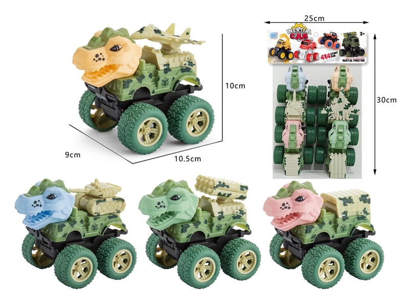 FRICTION STUNT CAR 4PCS - HP1258917