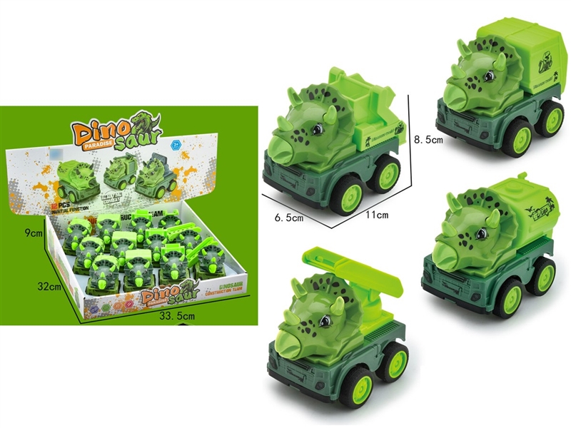 FRICTION CAR,4ASST,12PCS/DISPLAY BOX - HP1259035