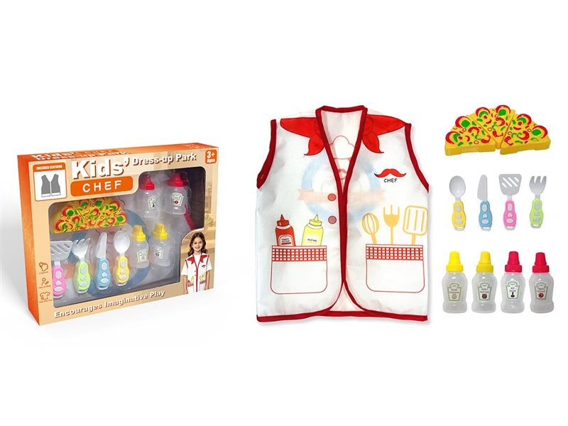 CHILDREN COSPLAY CLOTHES W/KITCHEN SET - HP1259494
