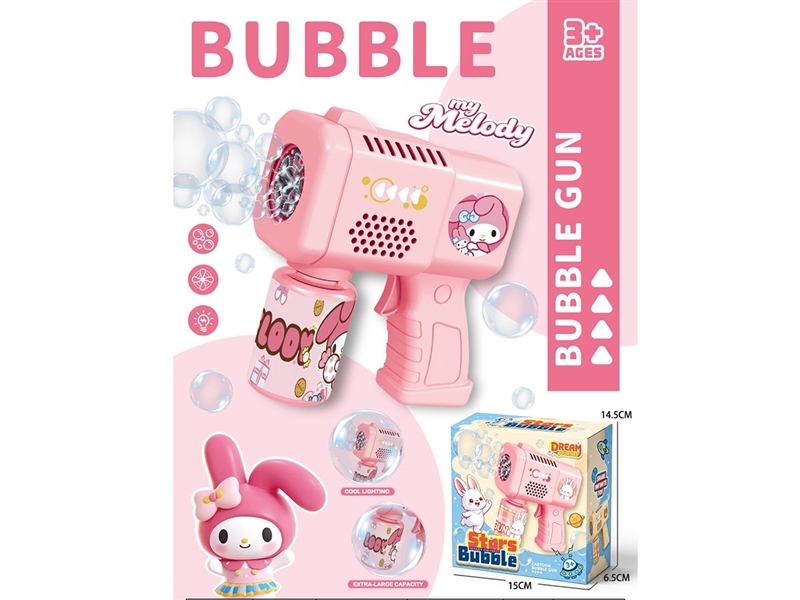B/O BUBBLE MACHINE W/LIGHT (INCLUDE BATTERY) - HP1259640