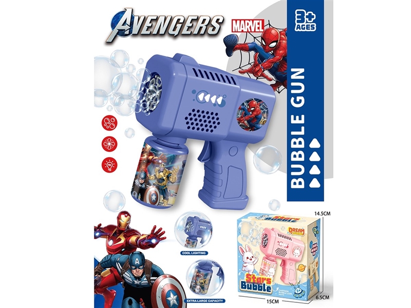 B/O BUBBLE MACHINE W/LIGHT (INCLUDE BATTERY) - HP1259644