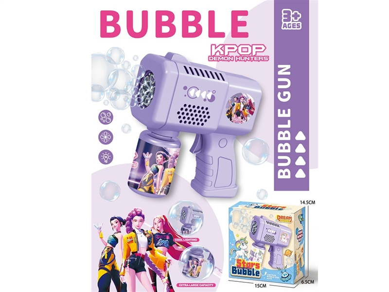 B/O BUBBLE MACHINE W/LIGHT (INCLUDE BATTERY) - HP1259645