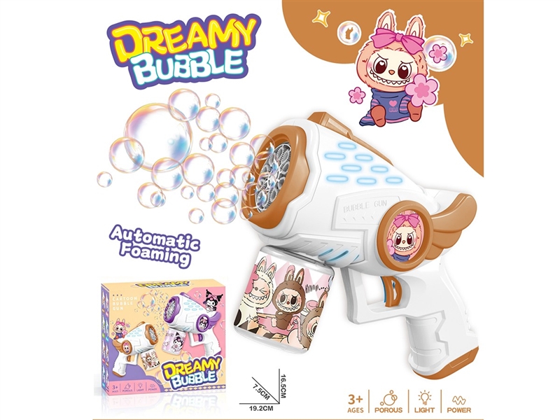 B/O BUBBLE MACHINE W/LIGHT (INCLUDE BATTERY) - HP1259654