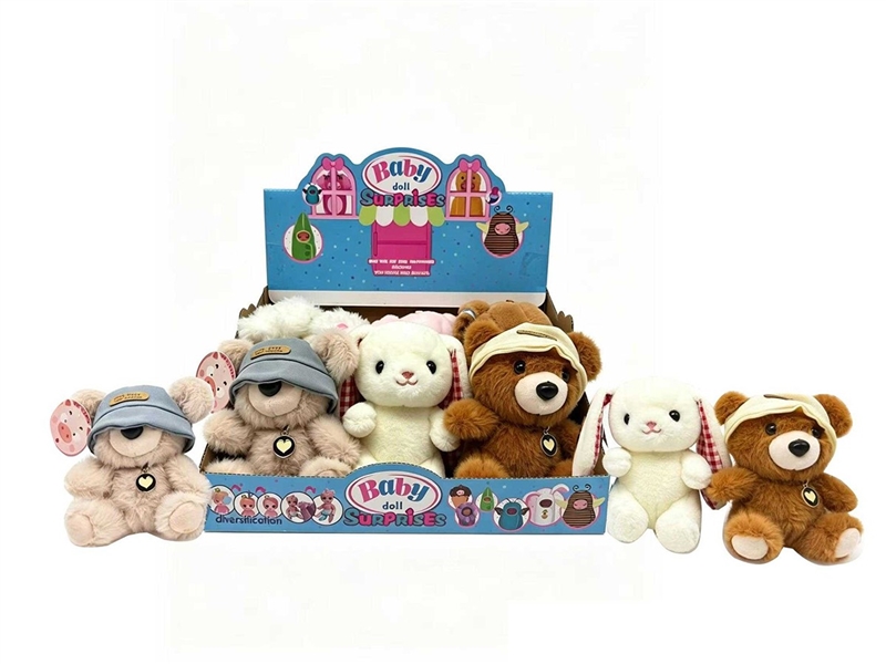 14CM PLUSH TOY,6PCS - HP1259727